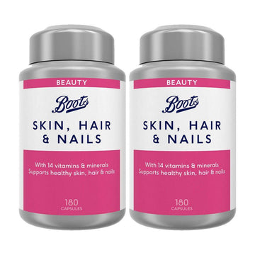 Skin, Hair & Nails Bundle: 2 X 180 Capsules (1 Year Supply)